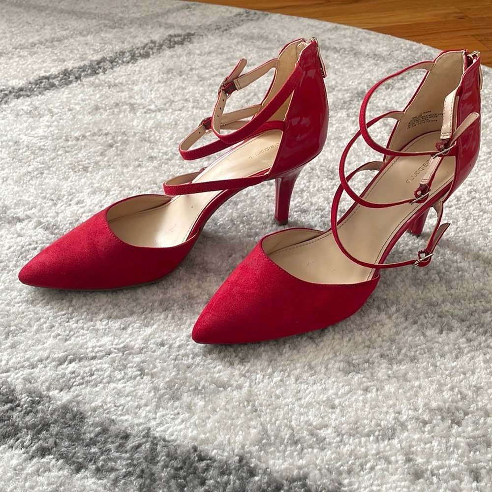 Red Liz Clairborne 10M Heels